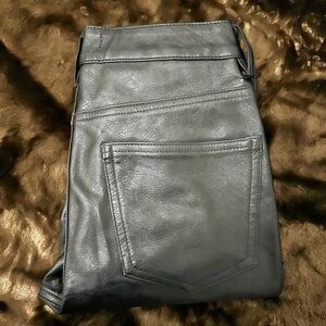 Urban Outfitters Black Leather Pants